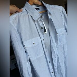 NWT men’s long sleeved button up size Xl